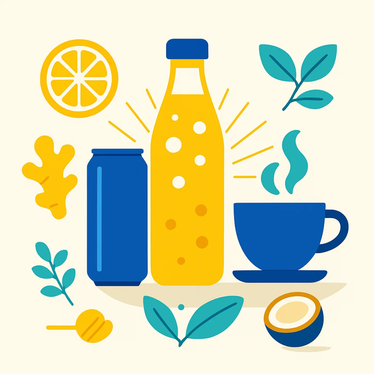 Melhores Bebidas Energéticas Sem Cafeína e Alternativas Naturais