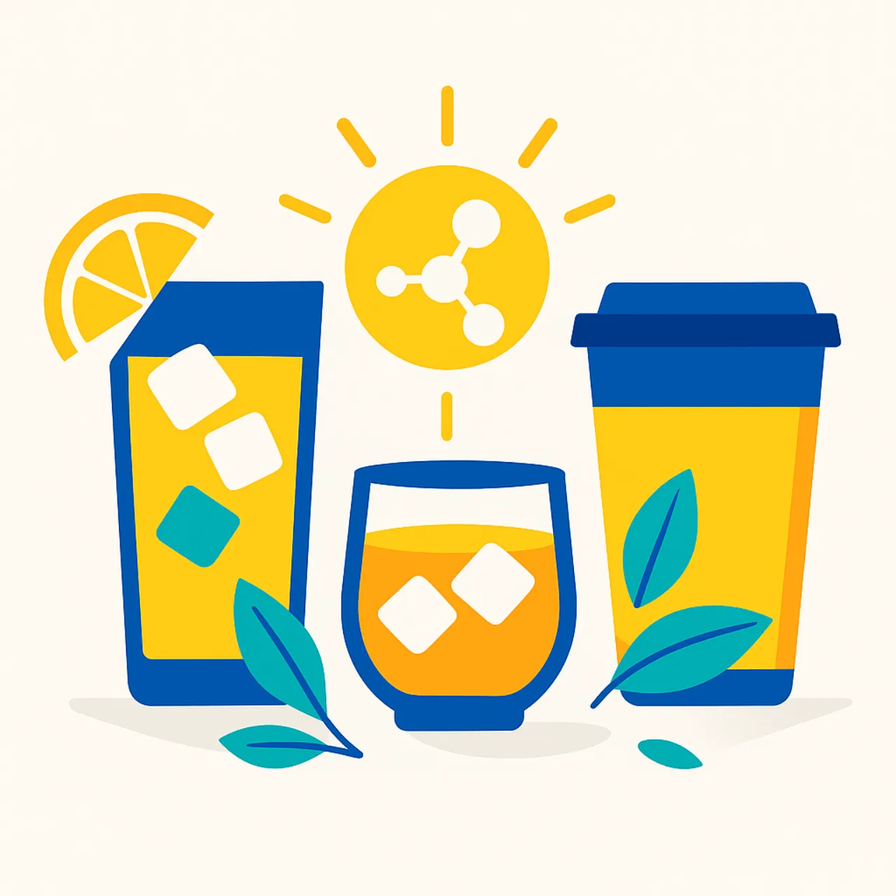 Teor de cafeína em marcas populares de chá gelado