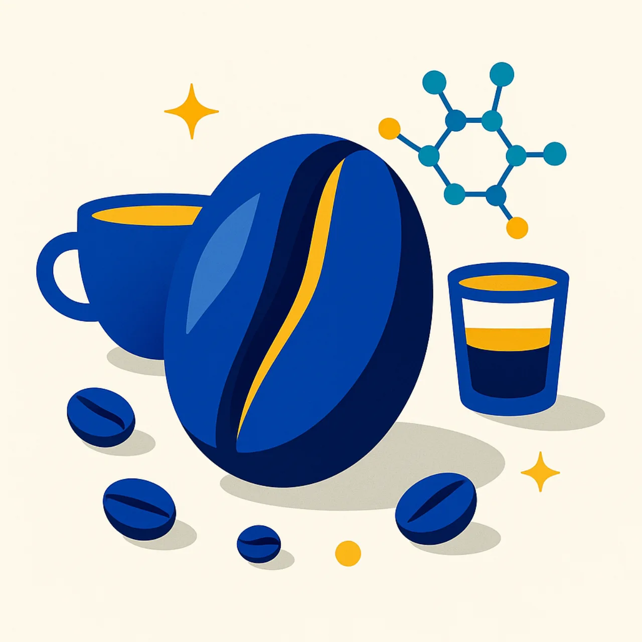 Cafeína em grãos de espresso cobertos de chocolate: o que precisa de saber