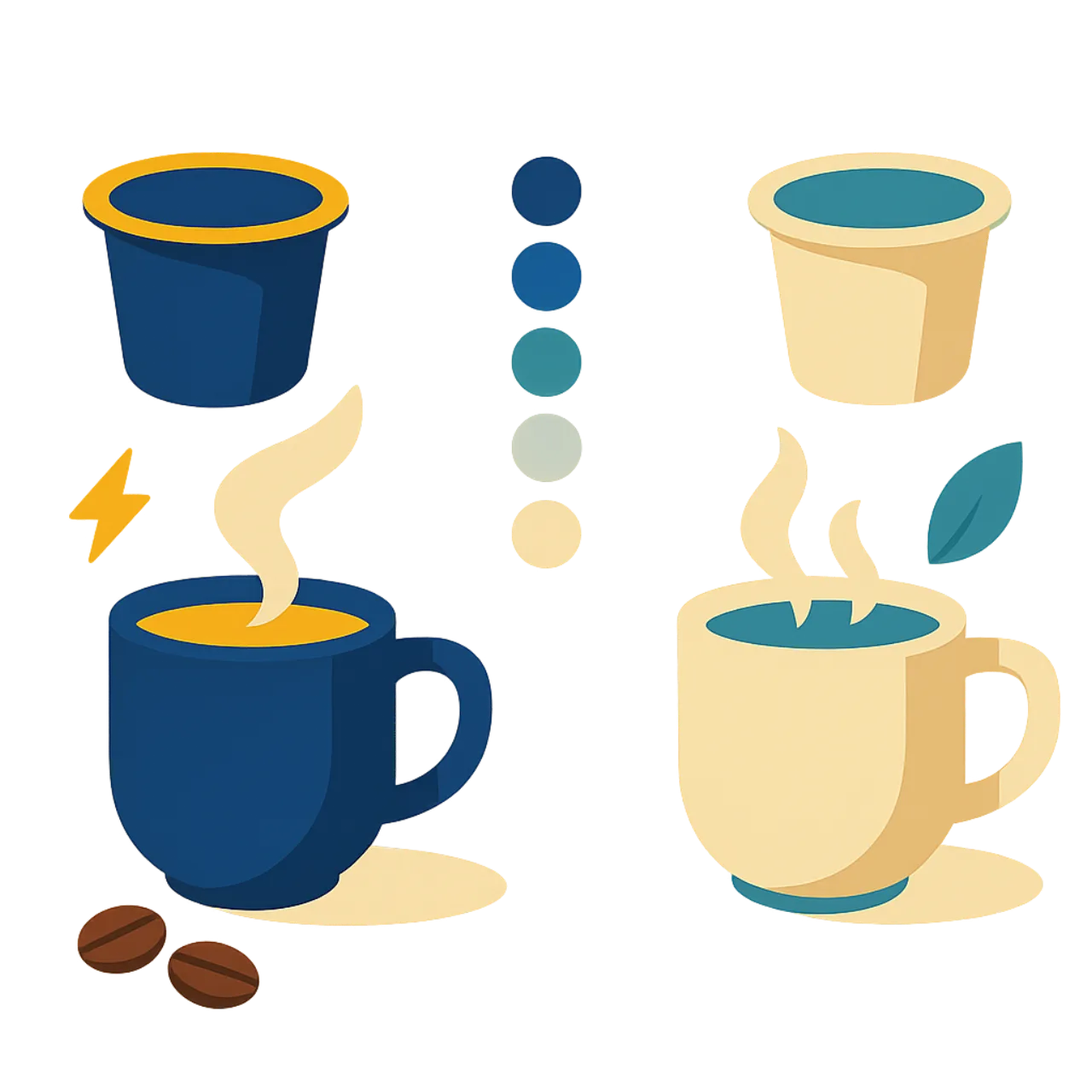 K‑Cups Dunkin: Níveis de cafeína e opções descafeinadas