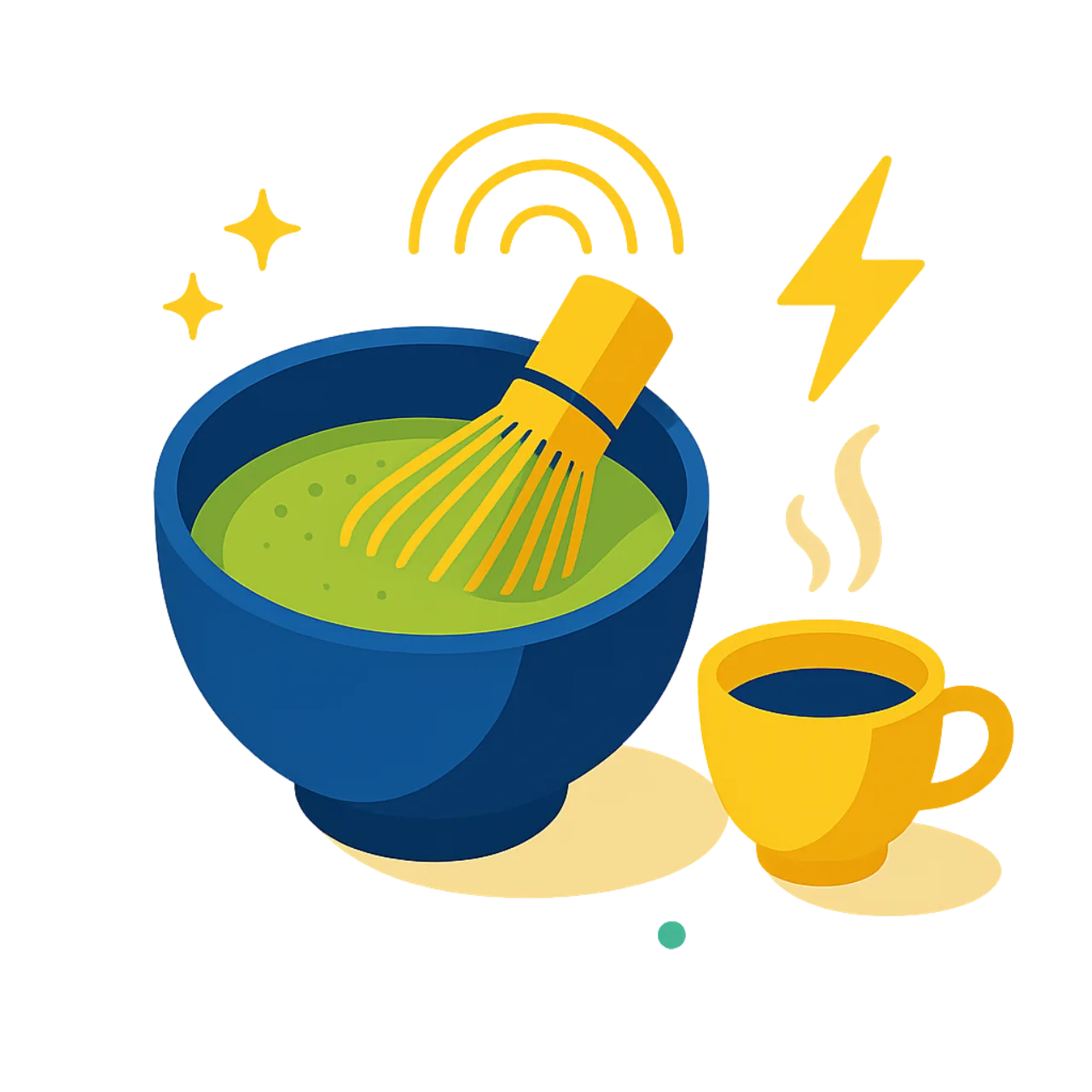 Matcha: compreender os níveis de cafeína