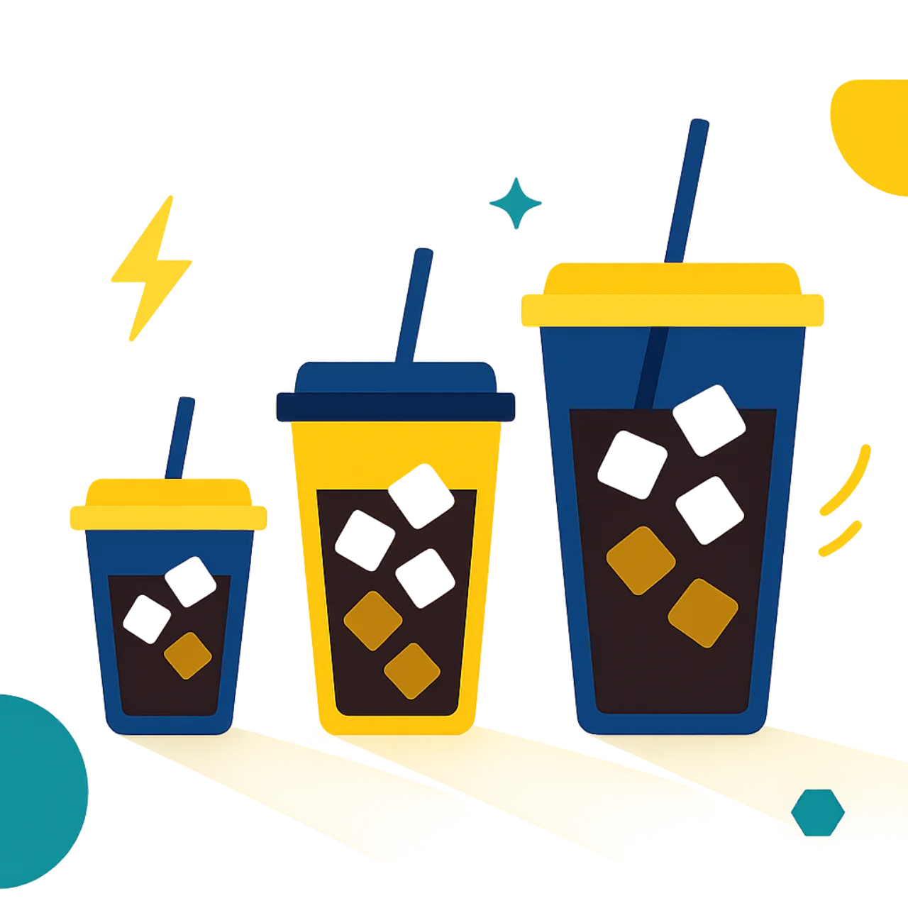Starbucks Iced Coffee: Conteúdo de cafeína por torra e tamanho