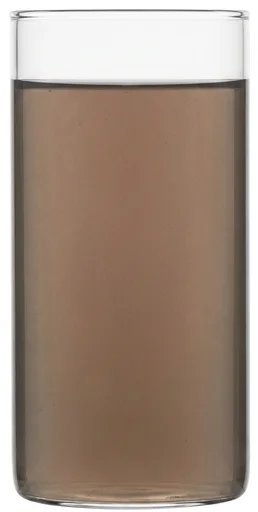Tea — a 240 ml serving, shown at true relative volume